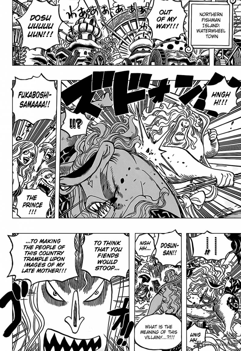One Piece Chapter 620 - Page 6 in English