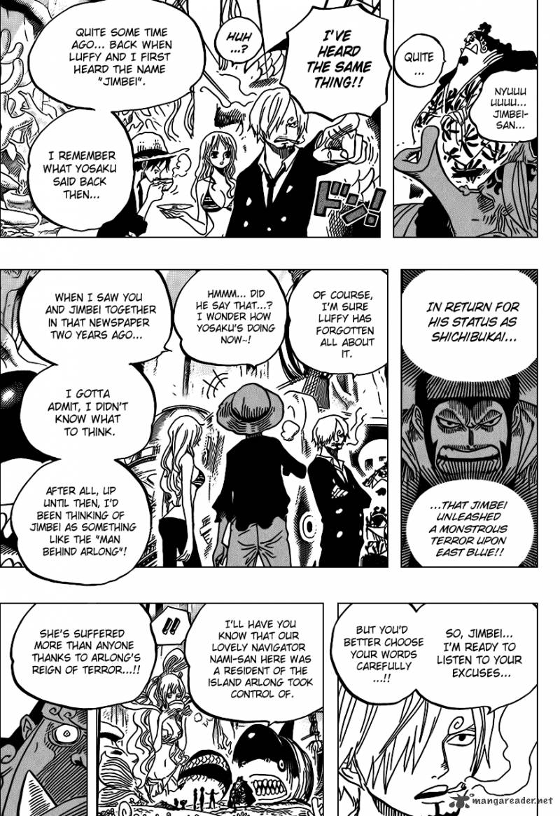 One Piece Chapter 620 - Page 9 in English