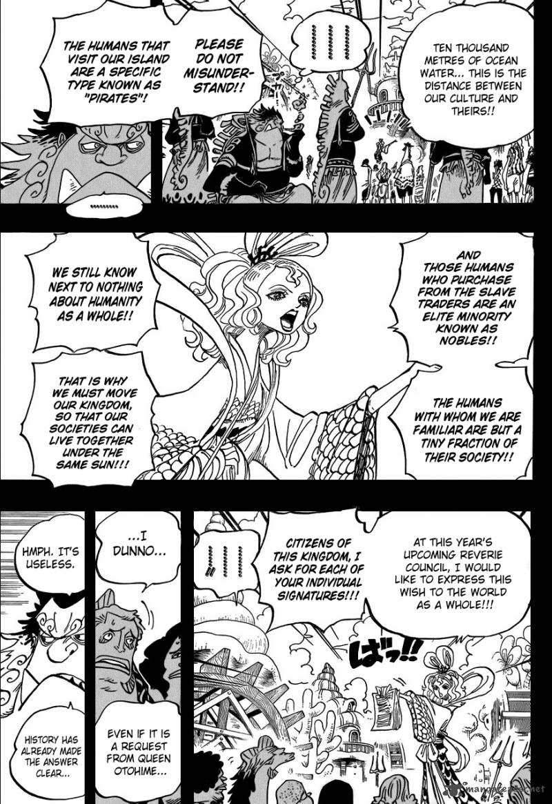 One Piece Chapter 621 - Page 9 in English