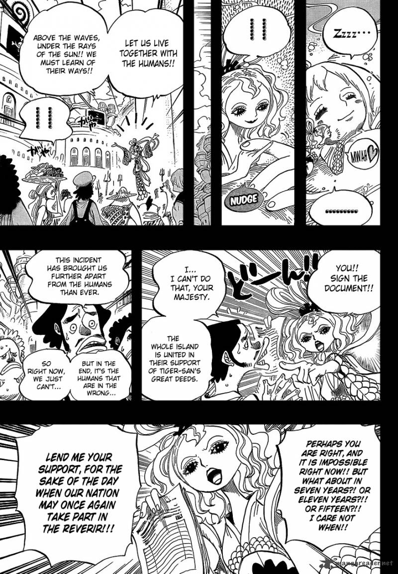 One Piece Chapter 622 - Page 4 in English