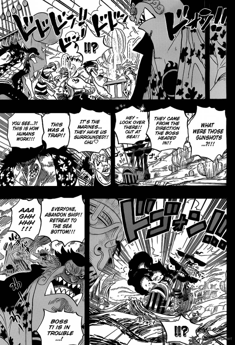 One Piece Chapter 623 - Page 11 in English