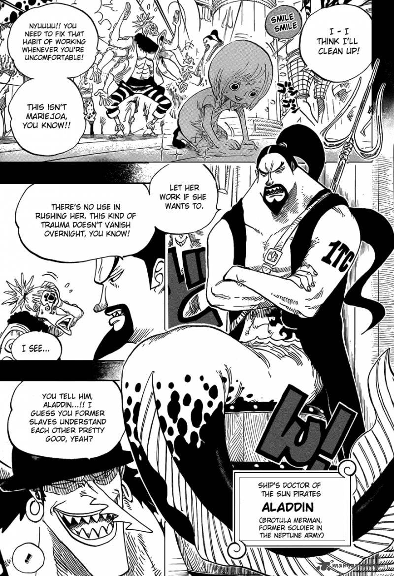 One Piece Chapter 623 - Page 3 in English