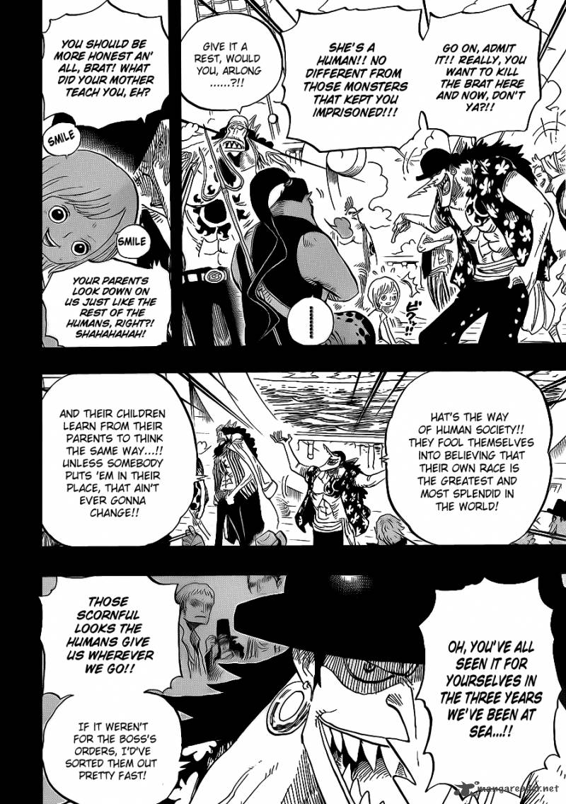 One Piece Chapter 623 - Page 4 in English