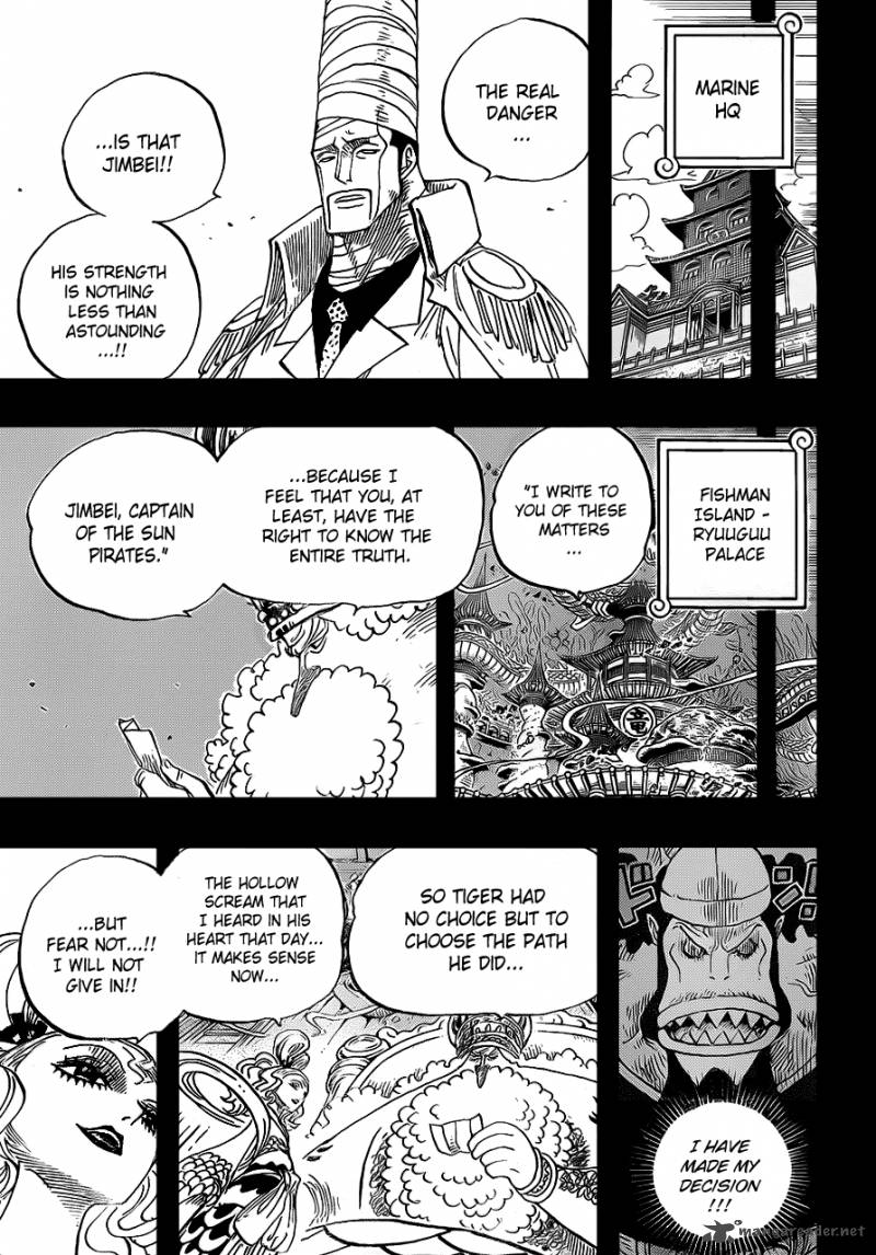 One Piece Chapter 624 - Page 5 in English
