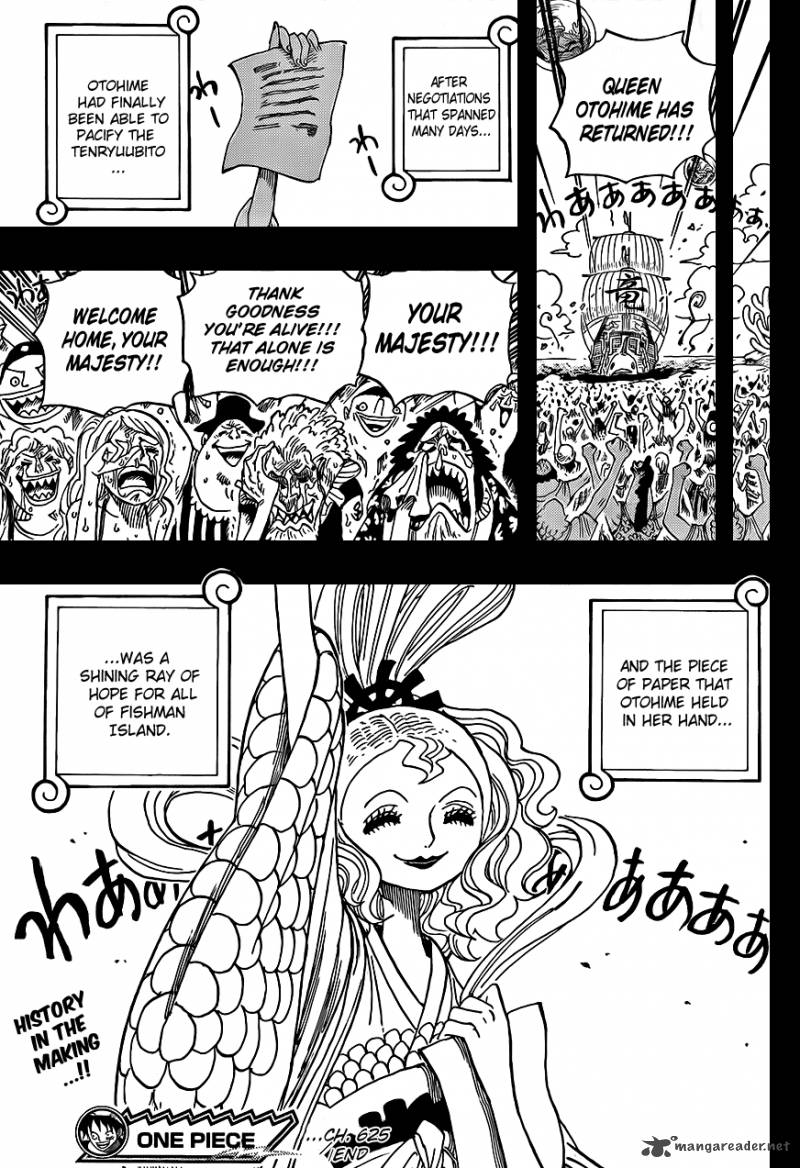 One Piece Chapter 625 - Page 18 in English