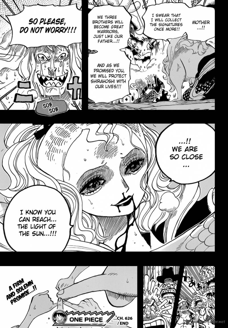 One Piece Chapter 626 - Page 20 in English