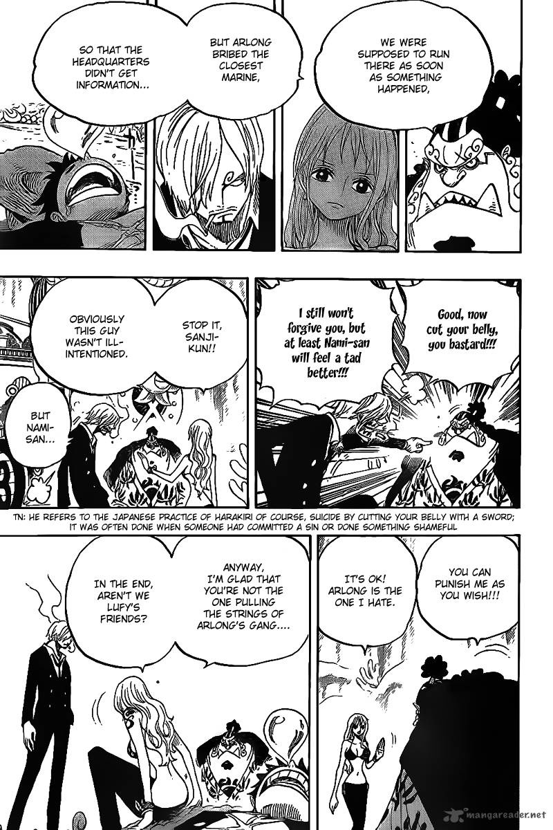 One Piece Chapter 627 - Page 12 in English