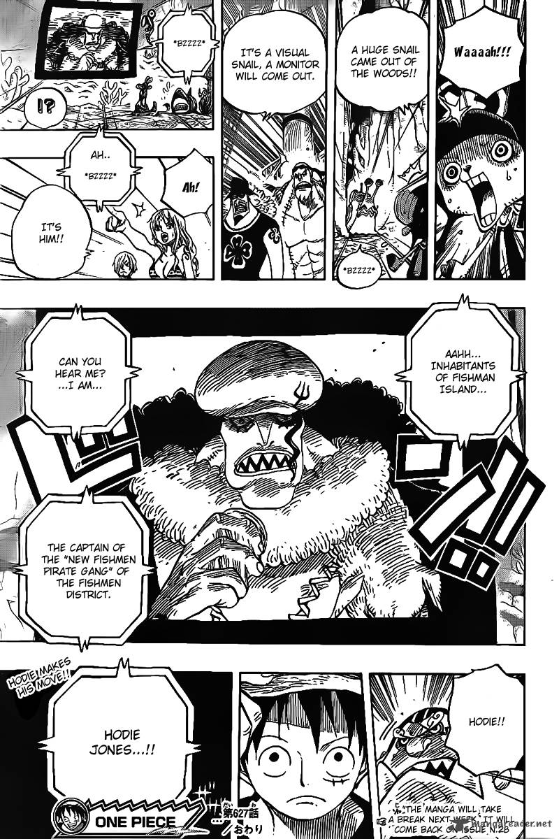 One Piece Chapter 627 - Page 18 in English