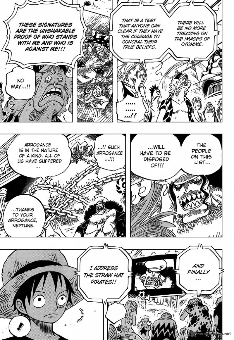 One Piece Chapter 628 - Page 11 in English