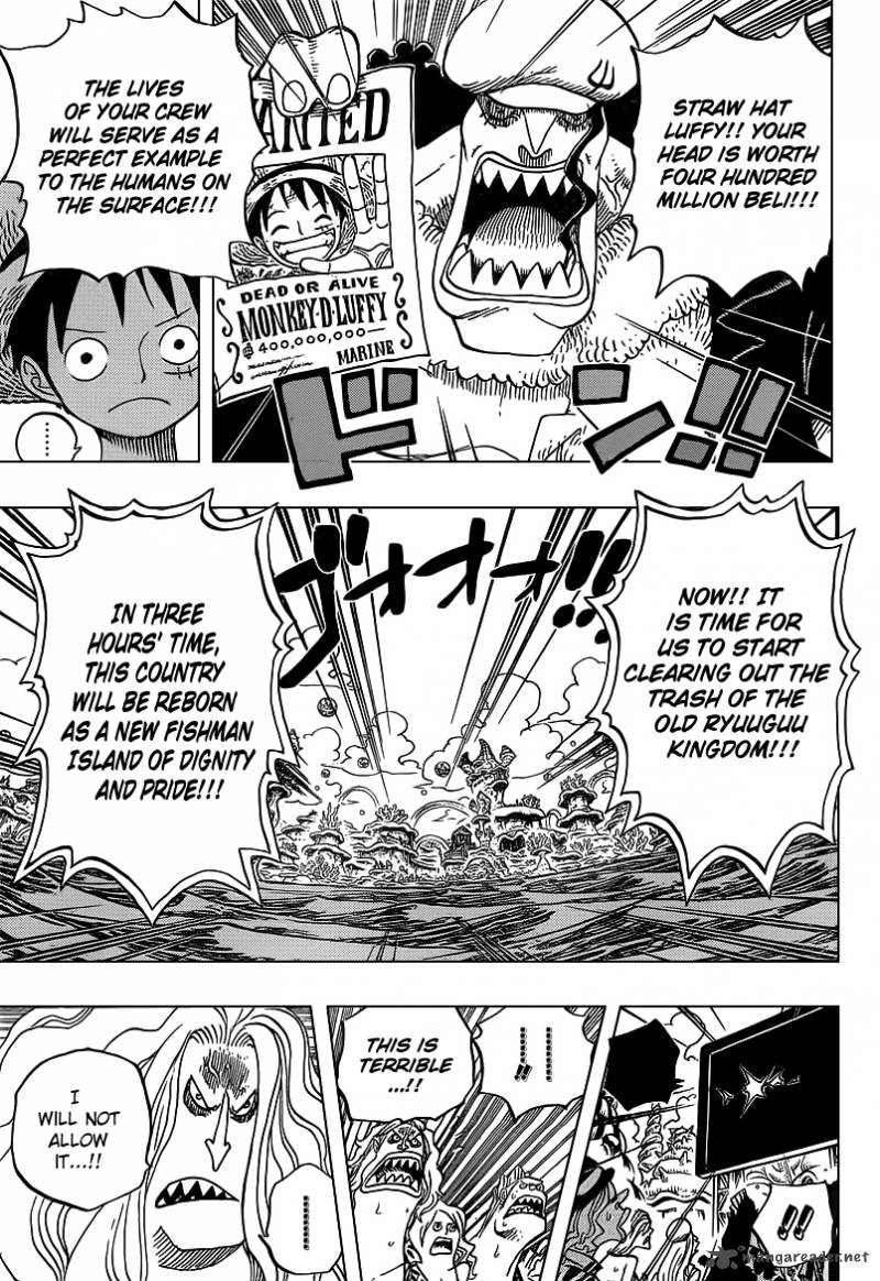 One Piece Chapter 628 - Page 13 in English