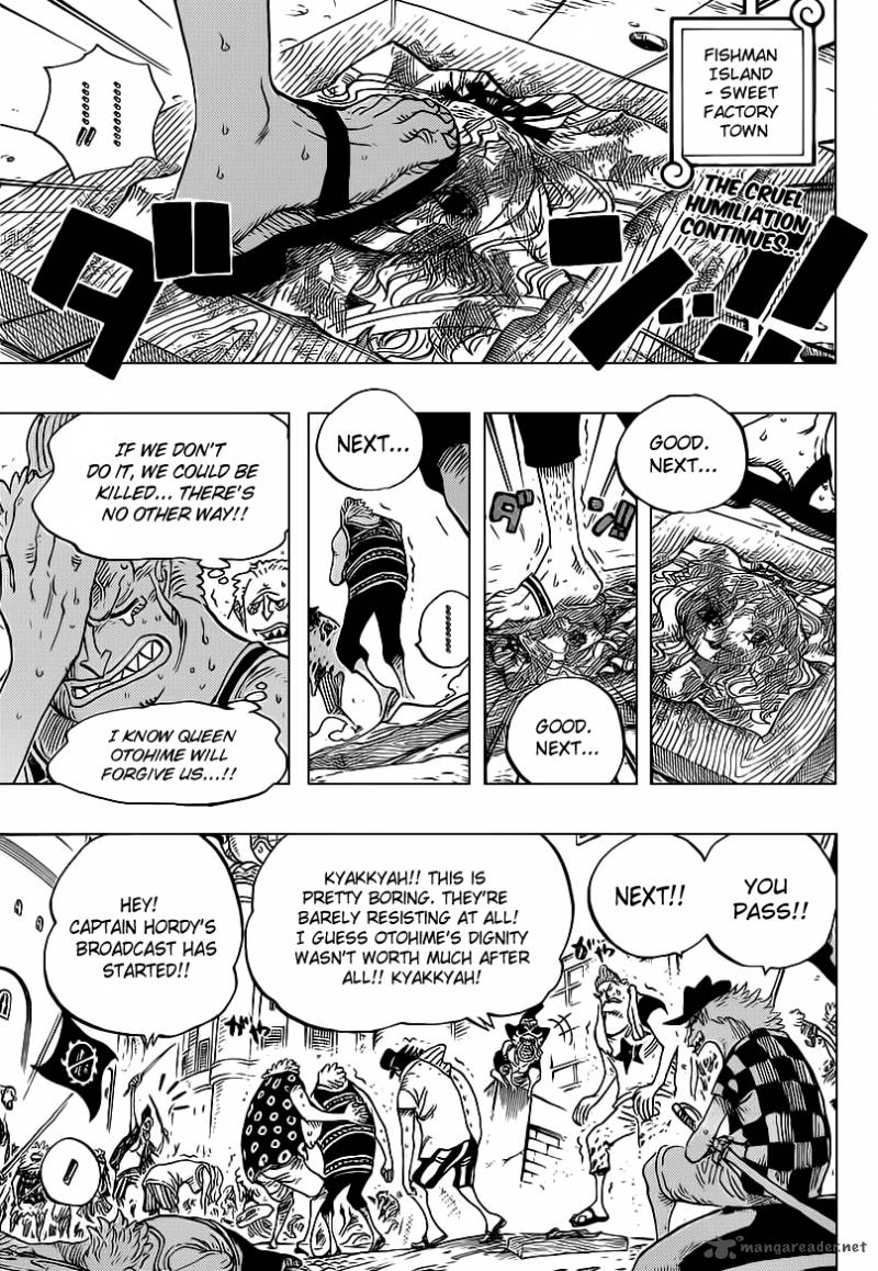 One Piece Chapter 628 - Page 3 in English