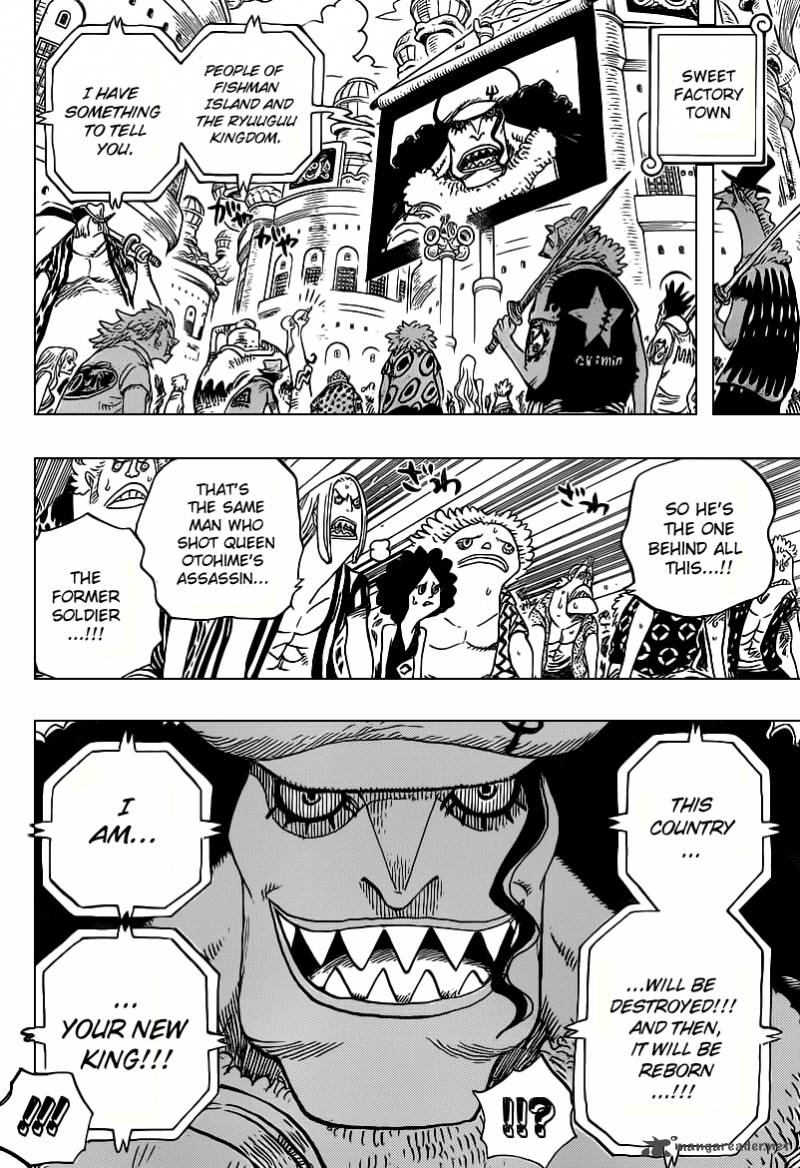 One Piece Chapter 628 - Page 4 in English