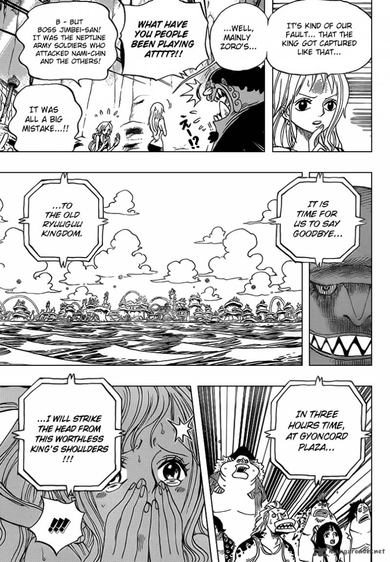 One Piece Chapter 628 - Page 9 in English