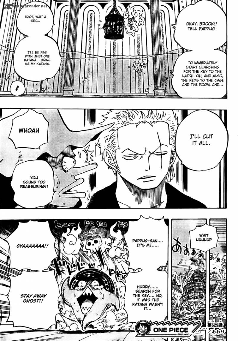 One Piece Chapter 629 - Page 18 in English