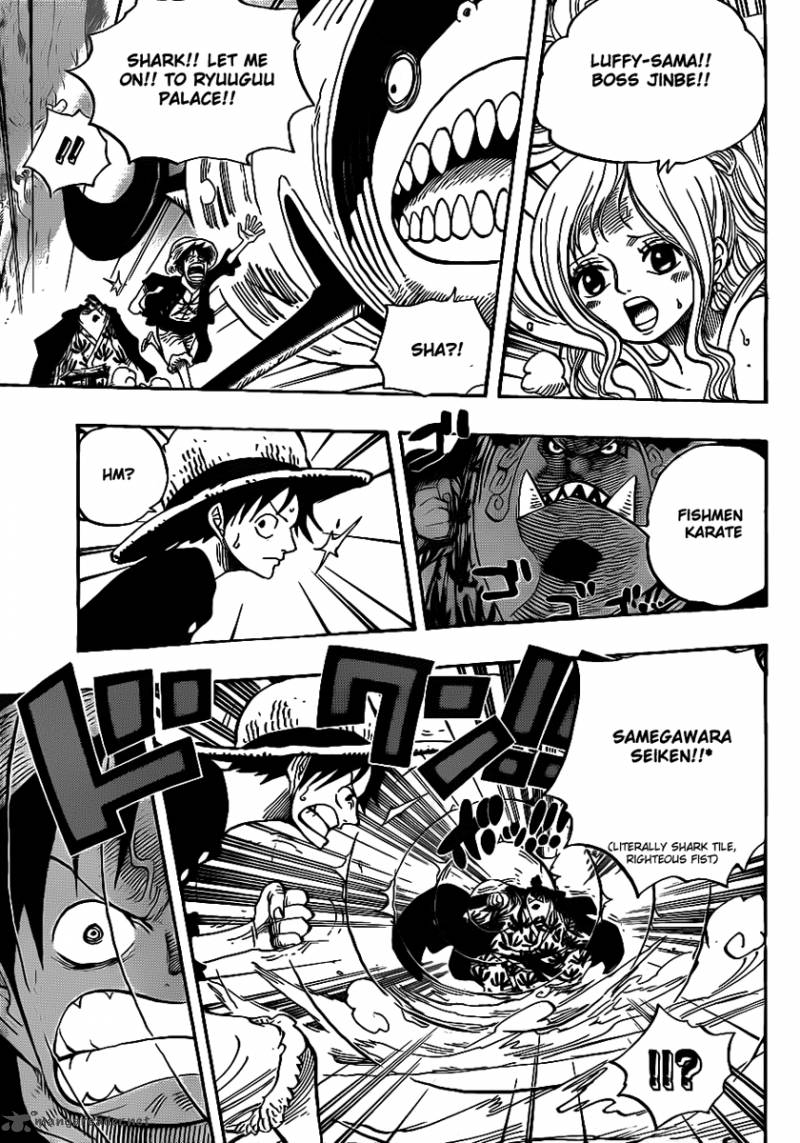 One Piece Chapter 629 - Page 3 in English