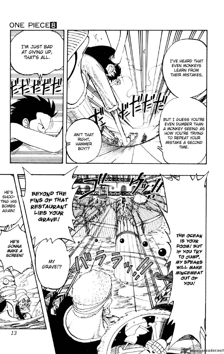 One Piece Chapter 63 - Page 13 in English