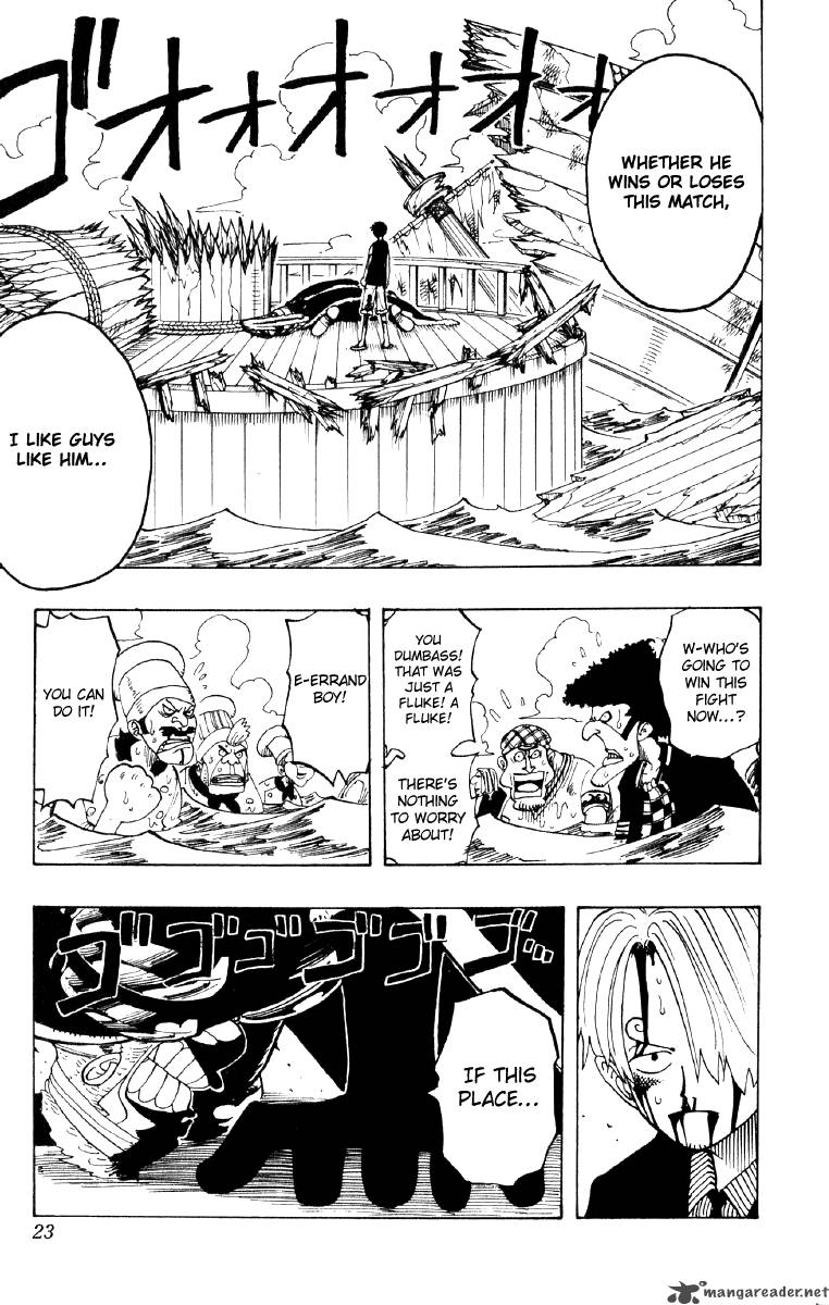 One Piece Chapter 63 - Page 23 in English