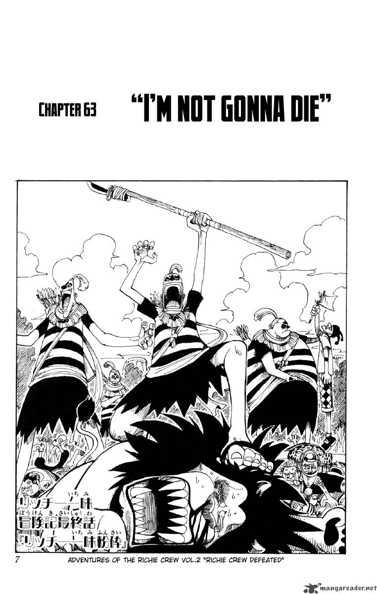 One Piece Chapter 63 - Page 7 in English