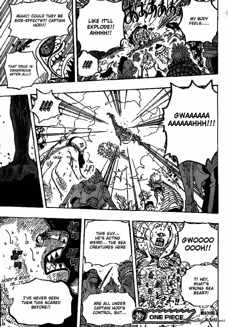 One Piece Chapter 630 - Page 18 in English