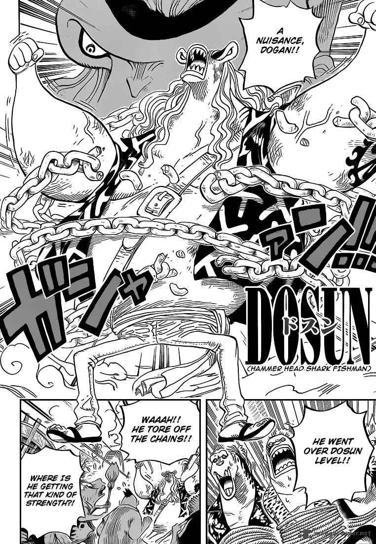 One Piece Chapter 630 - Page 4 in English