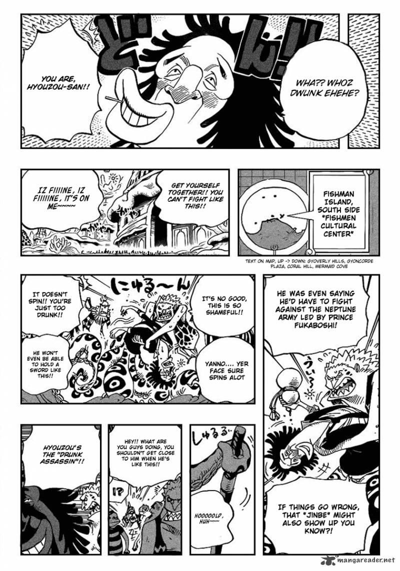 One Piece Chapter 630 - Page 6 in English