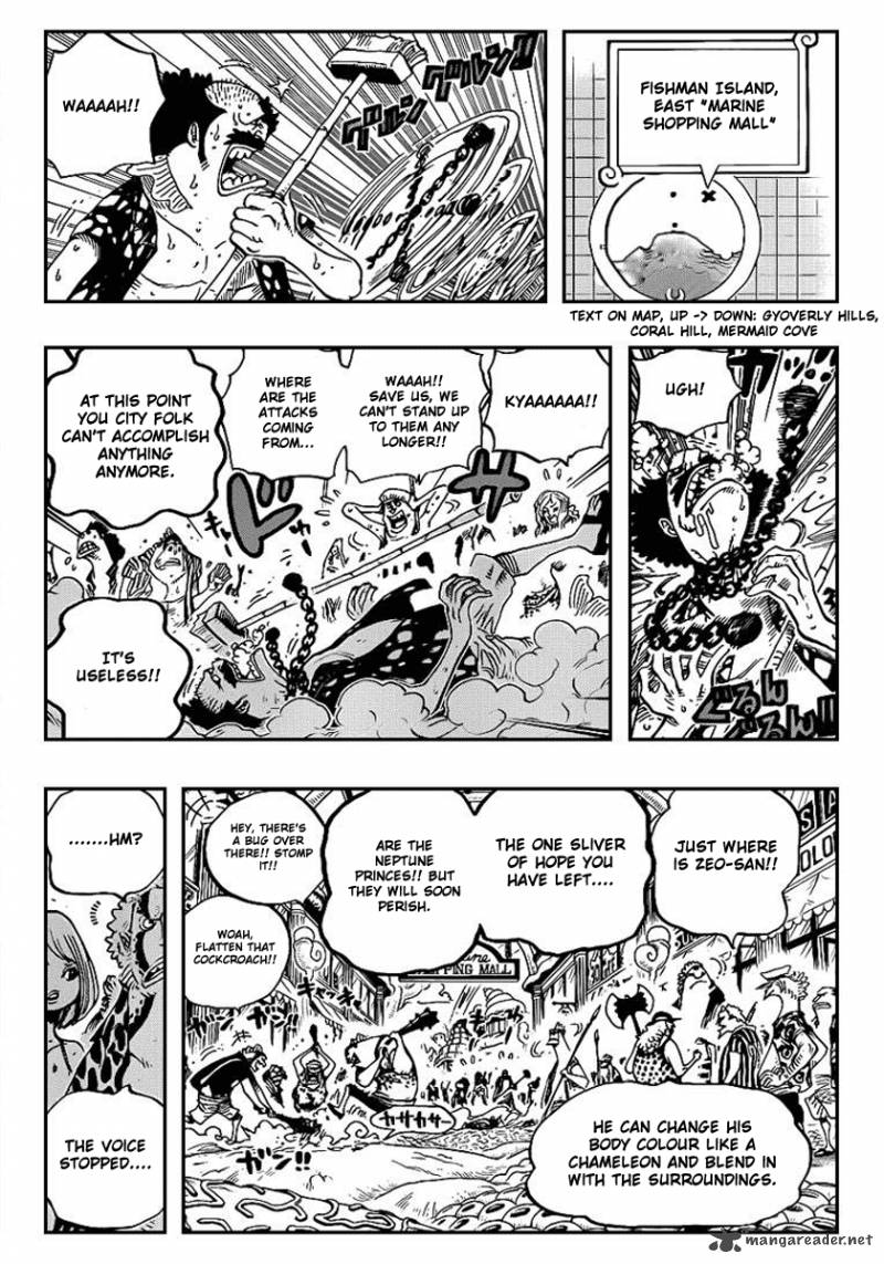 One Piece Chapter 630 - Page 8 in English