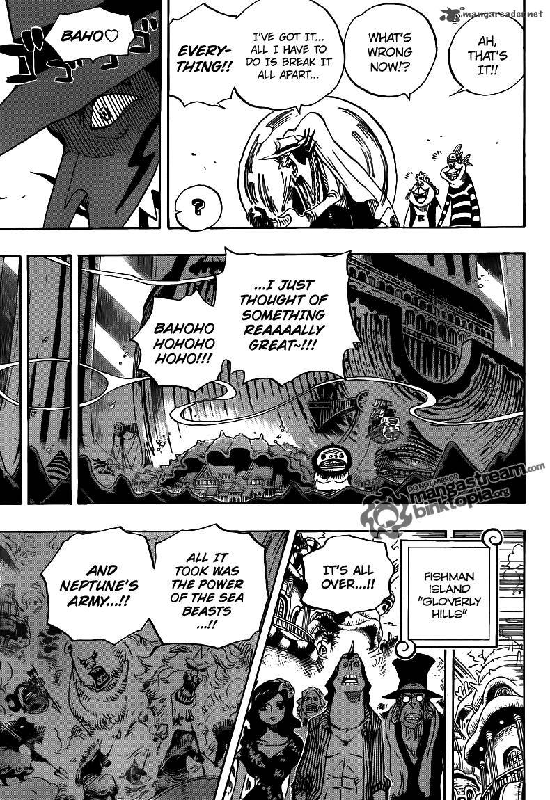 One Piece Chapter 631 - Page 3 in English