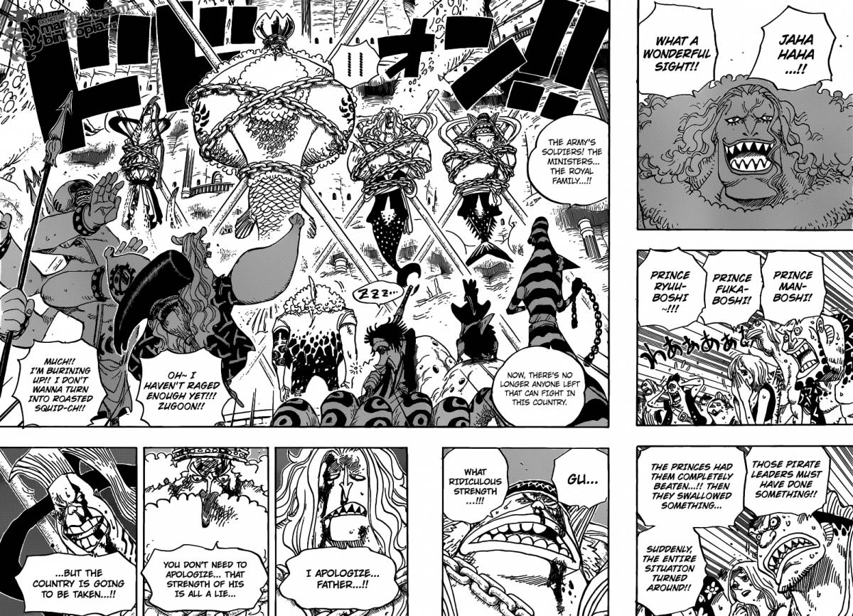 One Piece Chapter 632 - Page 4 in English