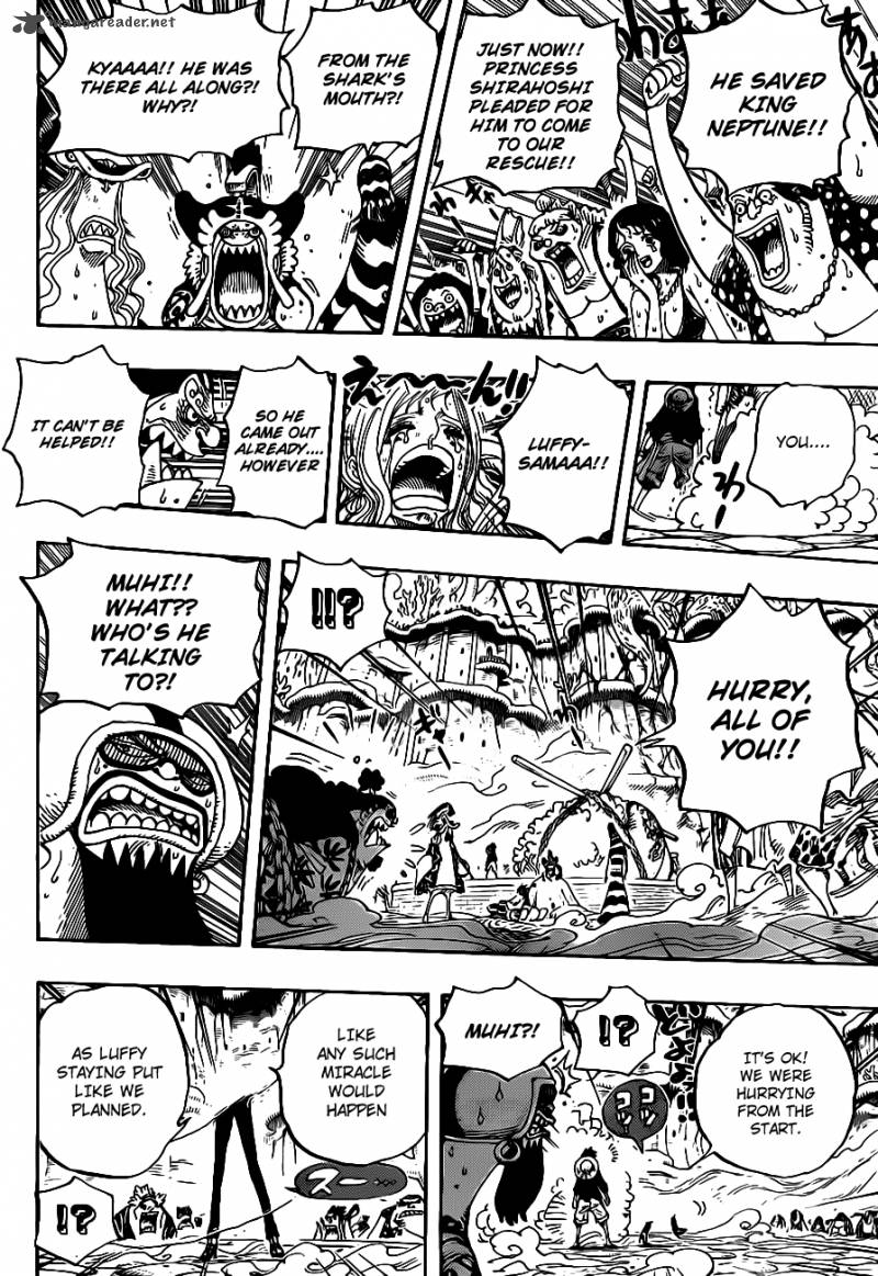 One Piece Chapter 633 - Page 12 in English