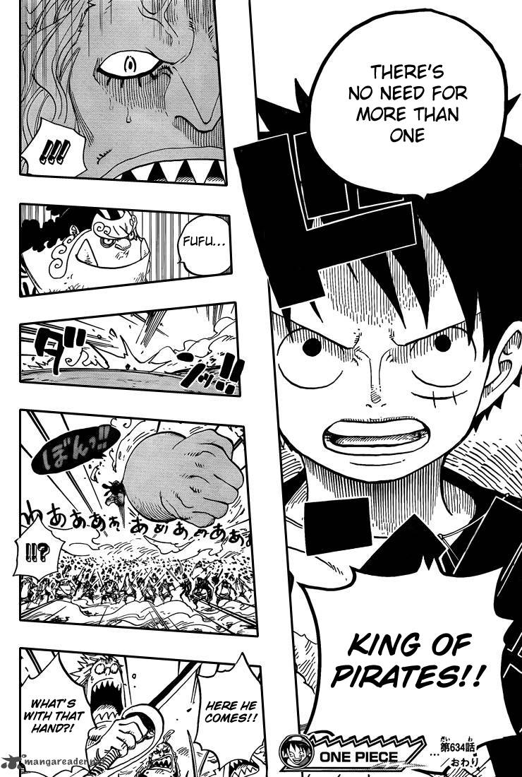 One Piece Chapter 634 - Page 14 in English