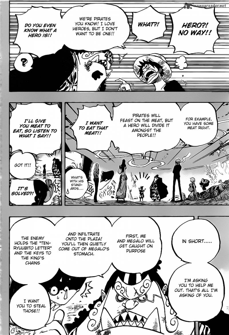 One Piece Chapter 634 - Page 3 in English