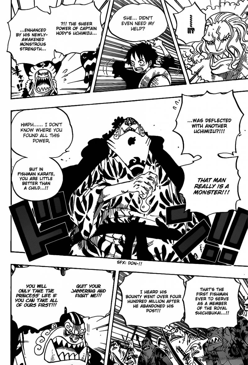 One Piece Chapter 635 - Page 3 in English