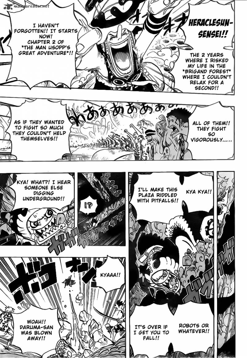 One Piece Chapter 636 - Page 10 in English