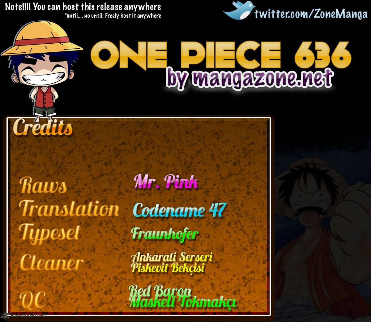 One Piece Chapter 636 - Page 18 in English