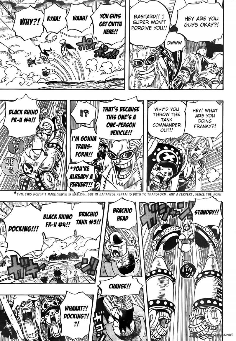 One Piece Chapter 636 - Page 4 in English