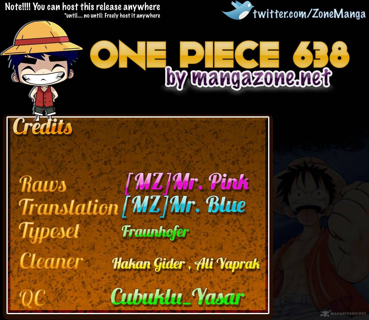 One Piece Chapter 638 - Page 18 in English