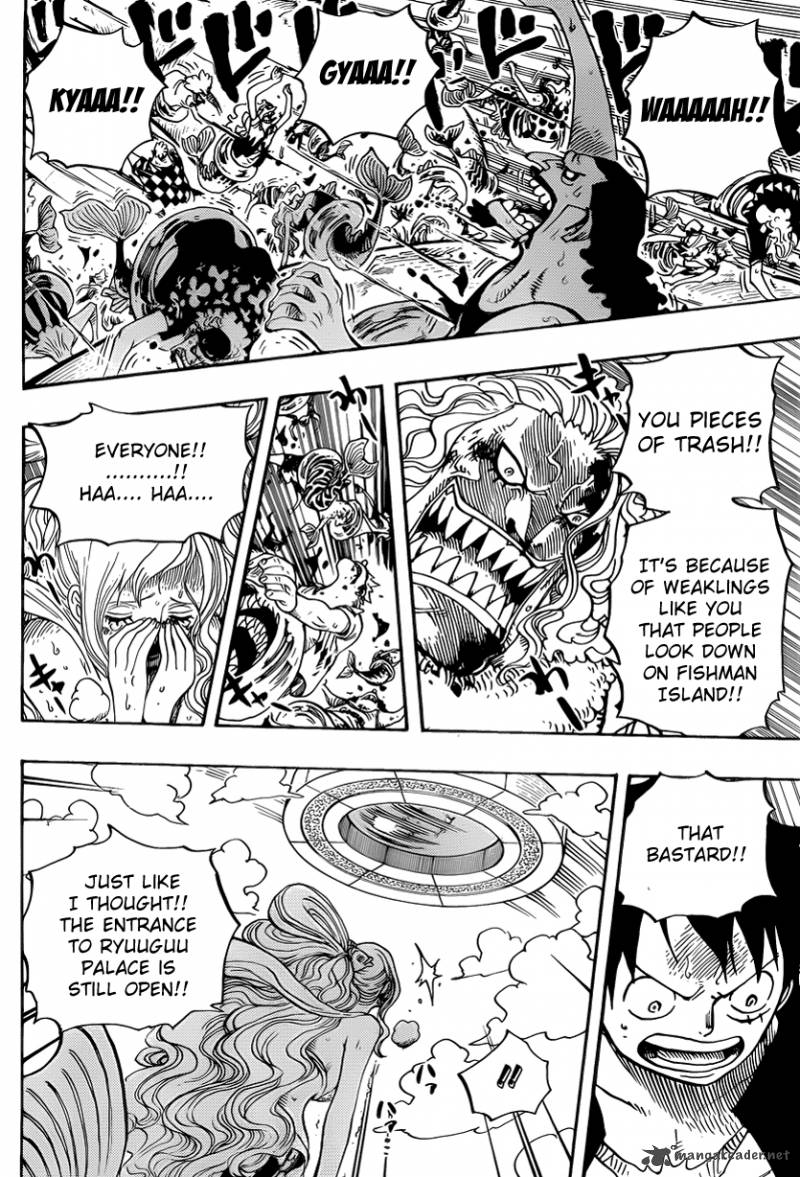 One Piece Chapter 638 - Page 8 in English