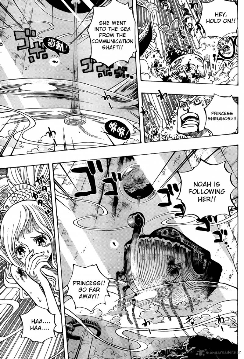 One Piece Chapter 638 - Page 9 in English