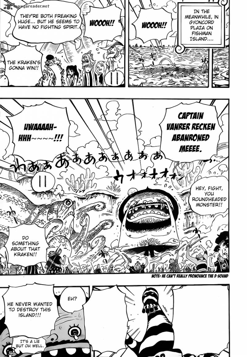 One Piece Chapter 639 - Page 11 in English