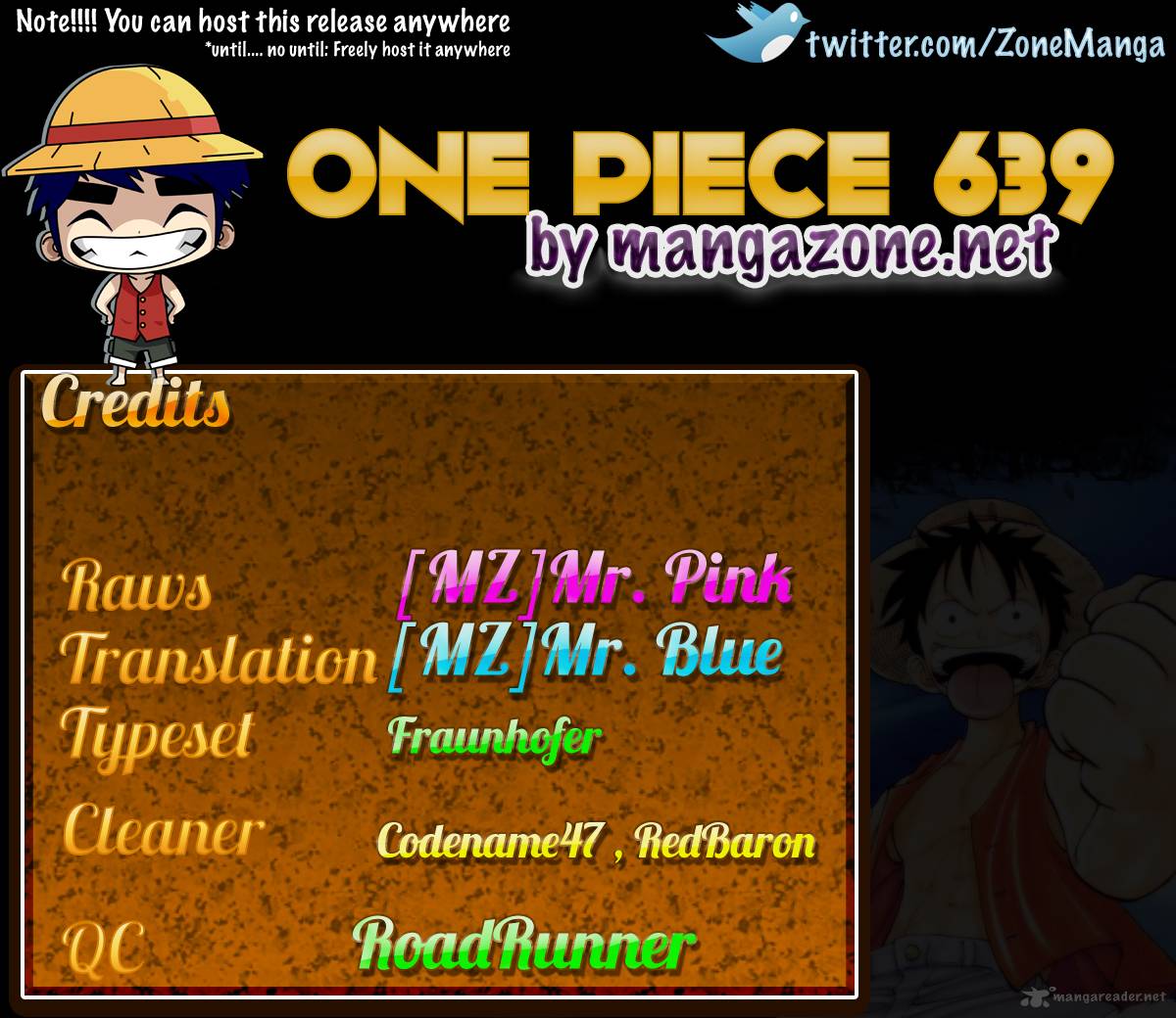 One Piece Chapter 639 - Page 19 in English