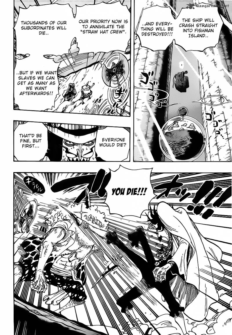 One Piece Chapter 639 - Page 4 in English