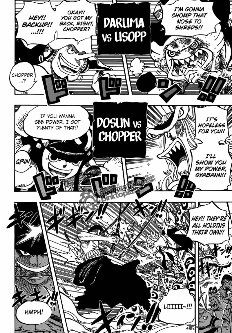 One Piece Chapter 640 - Page 11 in English