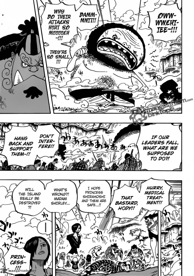 One Piece Chapter 640 - Page 12 in English