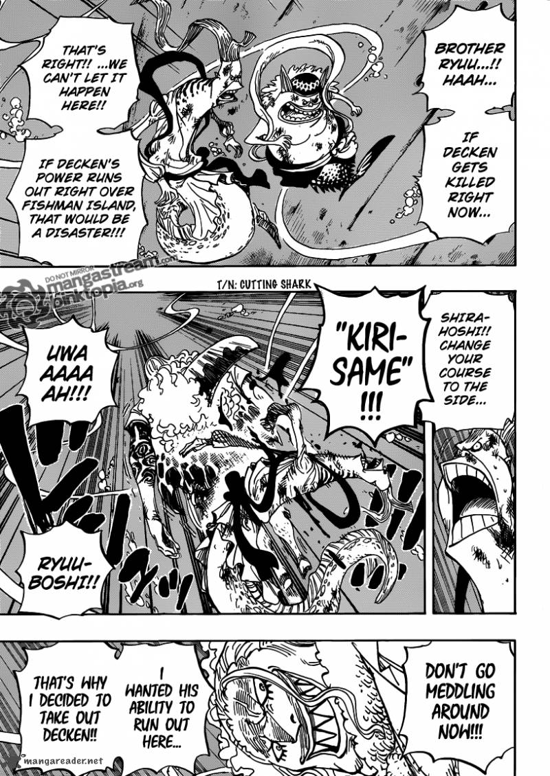 One Piece Chapter 640 - Page 14 in English