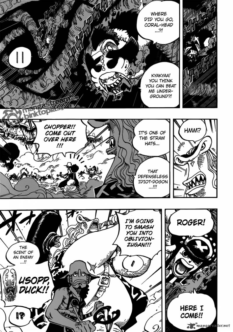 One Piece Chapter 640 - Page 9 in English