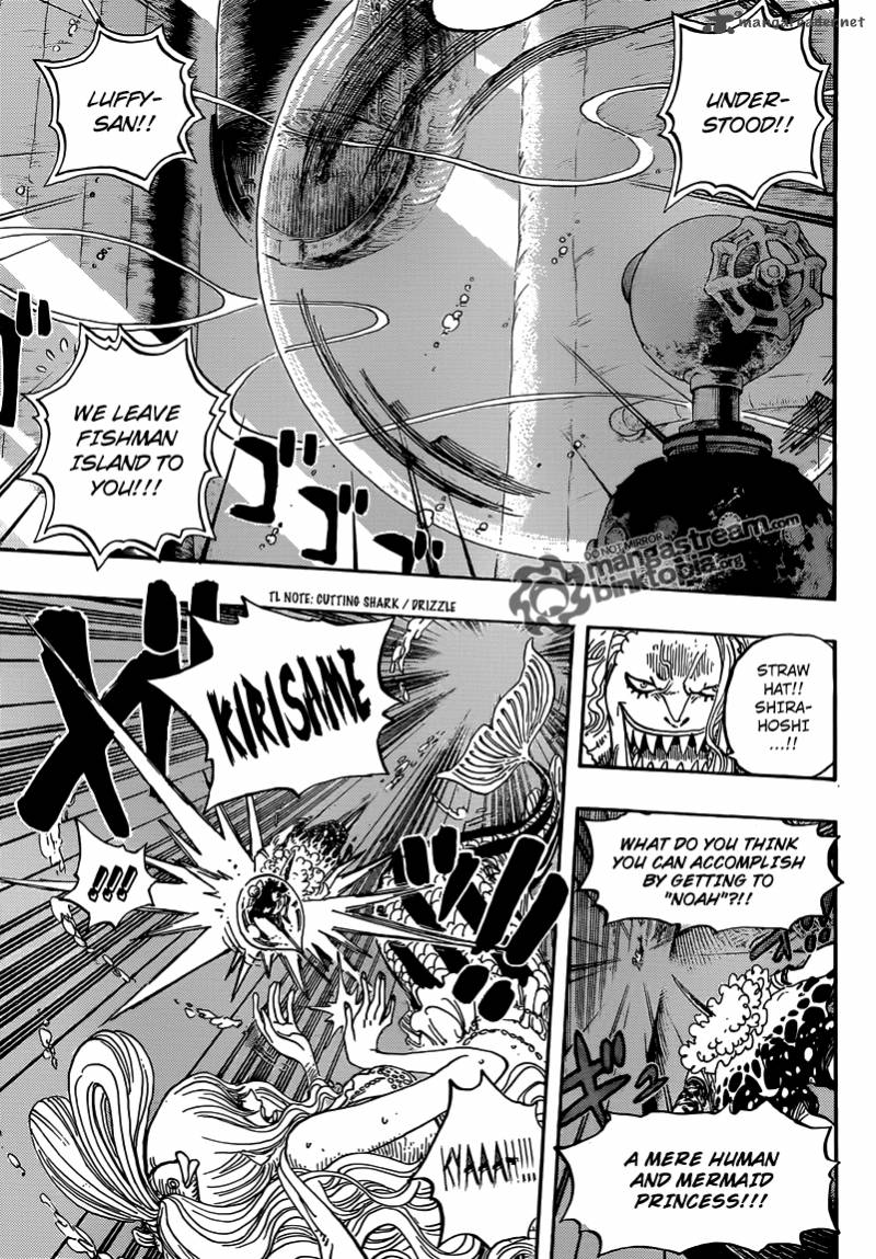 One Piece Chapter 641 - Page 17 in English