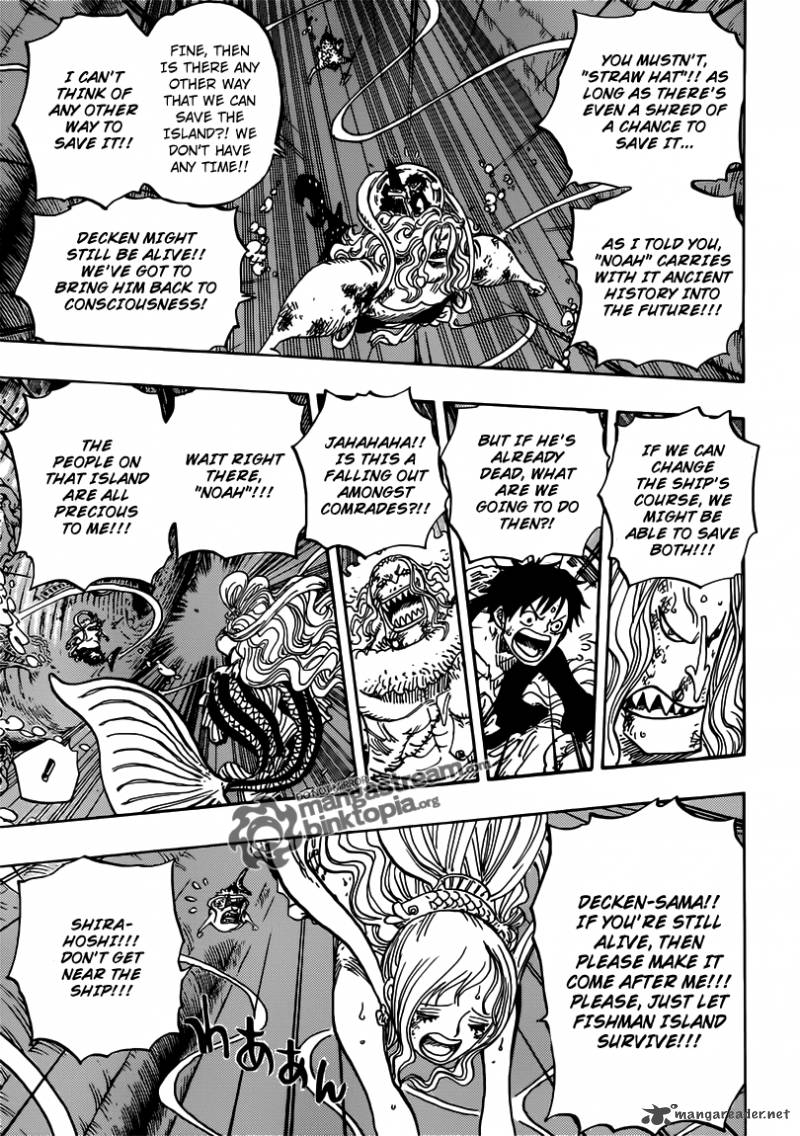 One Piece Chapter 641 - Page 5 in English