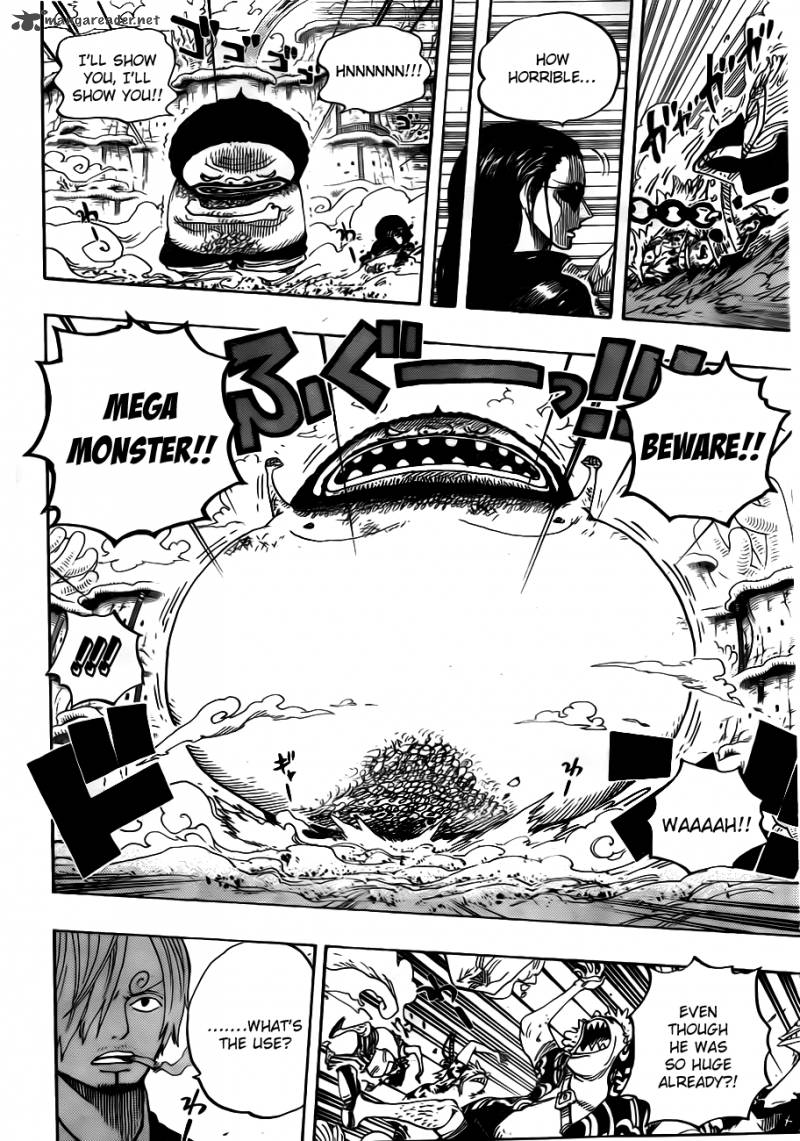 One Piece Chapter 642 - Page 12 in English