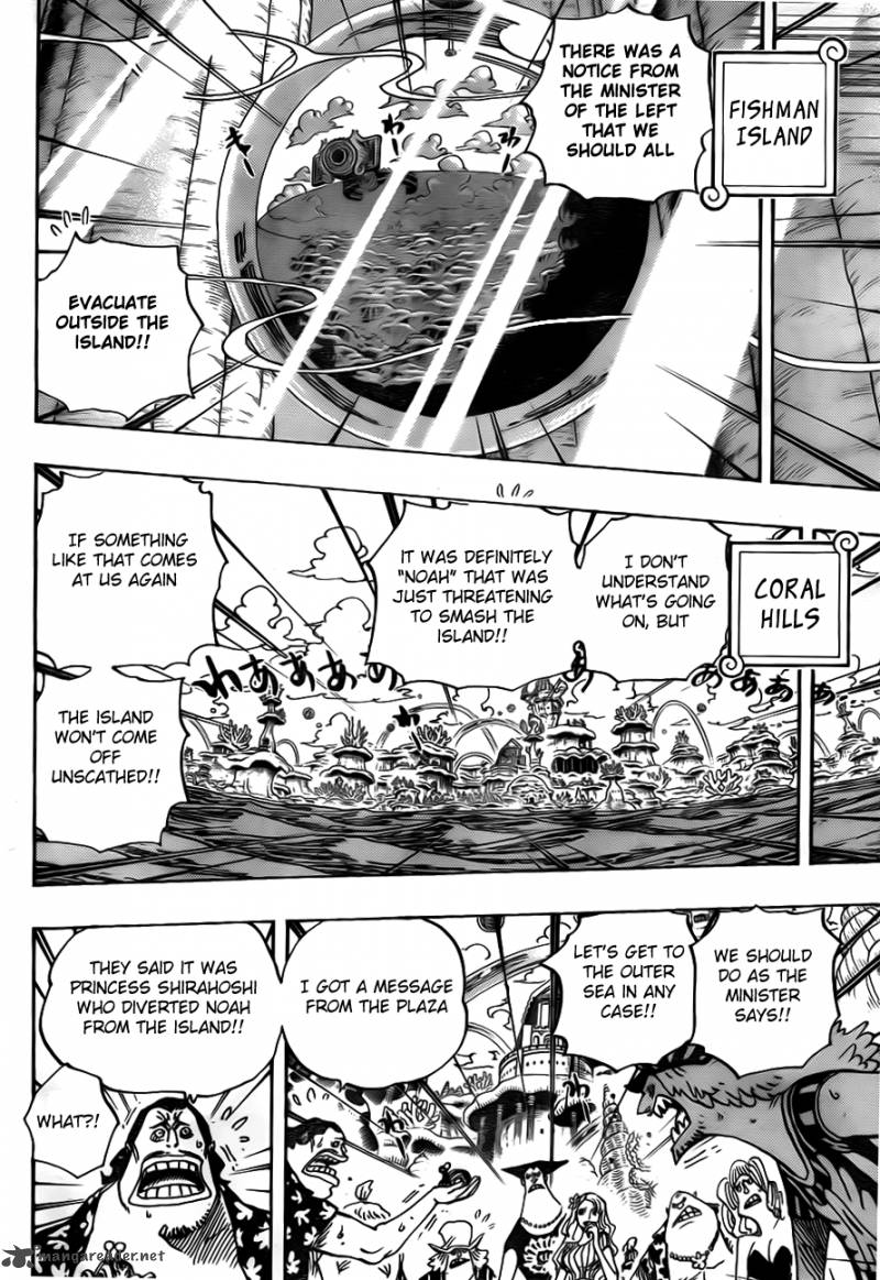 One Piece Chapter 642 - Page 4 in English