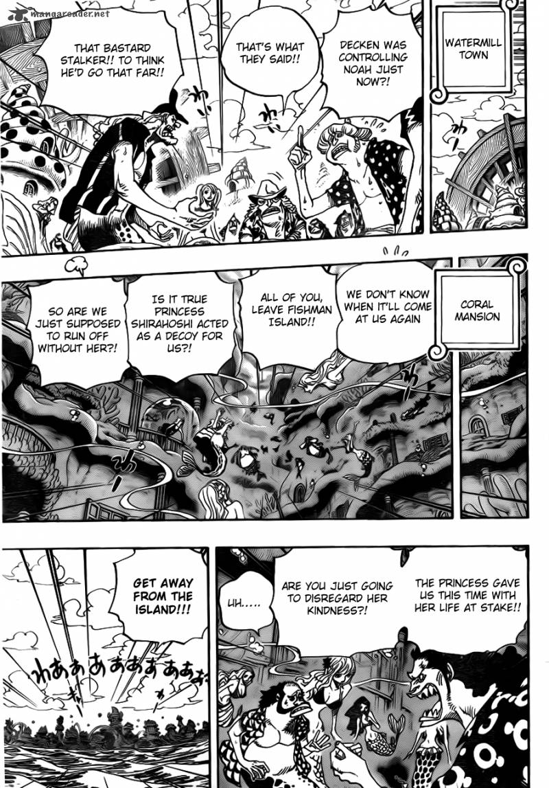 One Piece Chapter 642 - Page 5 in English